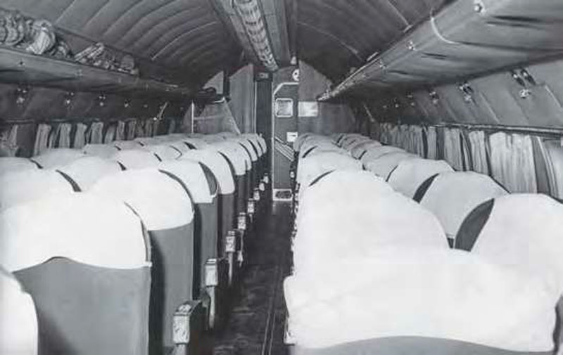 Пассажирский салон Breguet Br.763