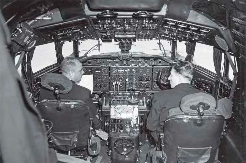 Кабина пилотов Breguet Br.763