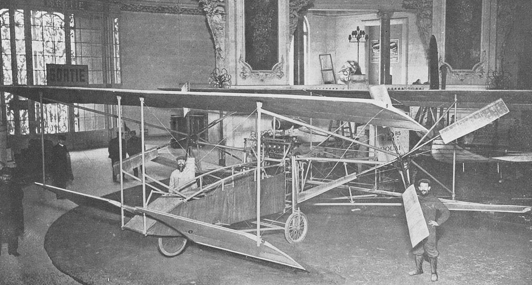 Bréguet-Richet Gyroplane №2bis на парижском автосалоне 1909 года