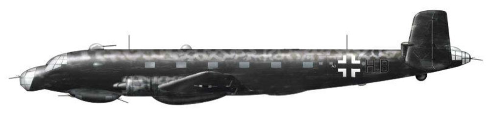Силуэт Junkers Ju 290 A