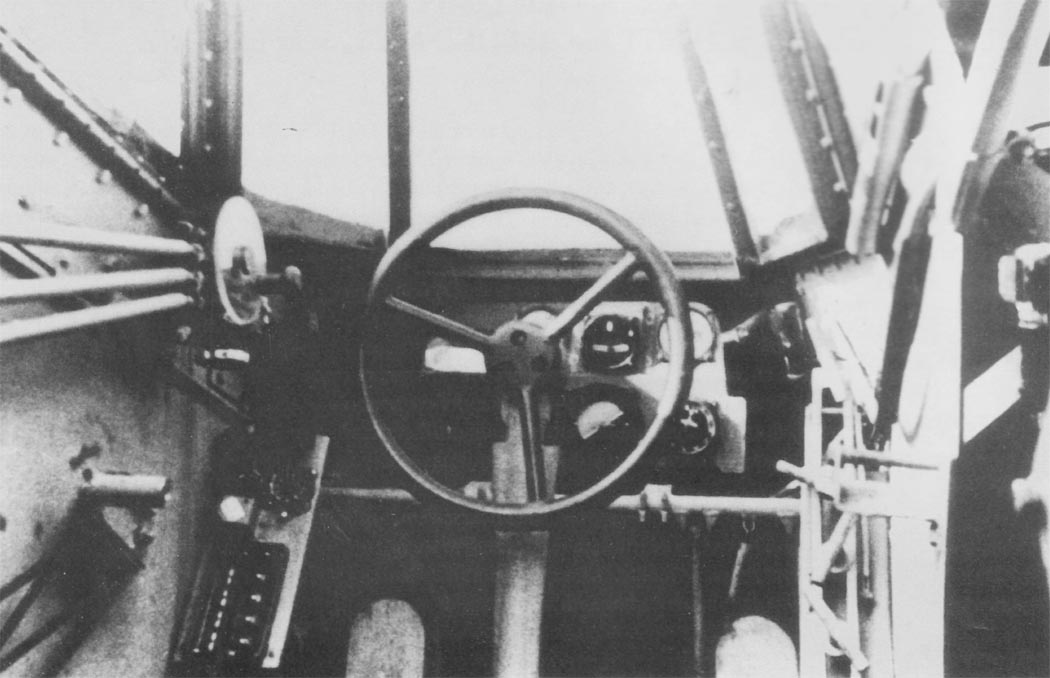 Кабина пилотов Messerschmitt Me.321В