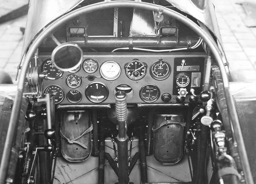 Кабина Fokker D.XVII