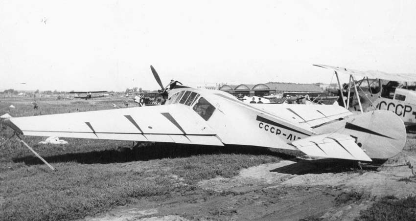 Легкий транспортный самолет ЛК-1 (НИАИ-1, Фанера-2)