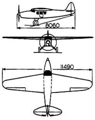 Чертеж САМ-14