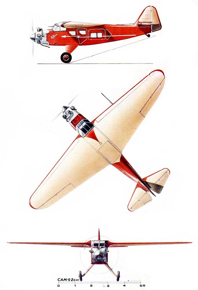 Чертеж САМ-5