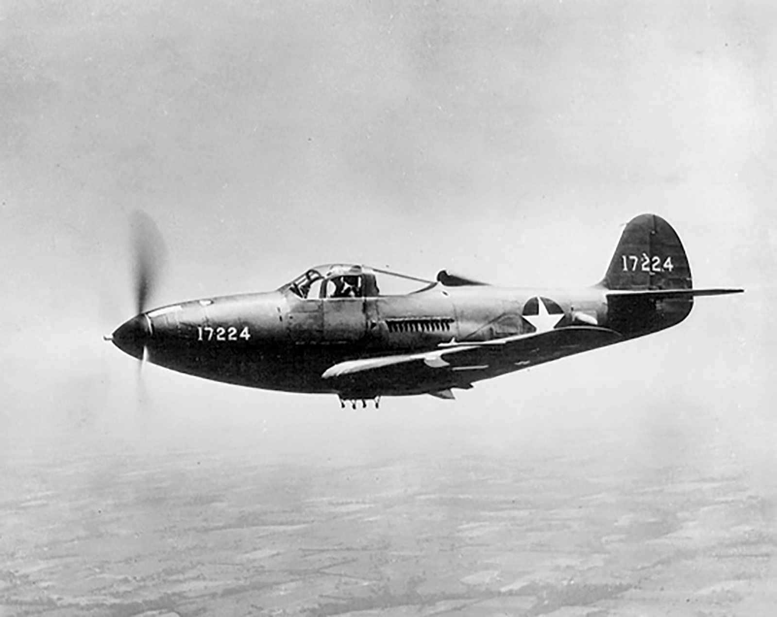 Bell P-39F-1-BE Airacobra
