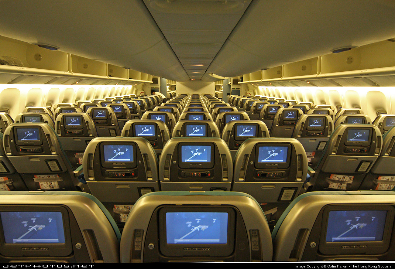 Салон Boeing 777