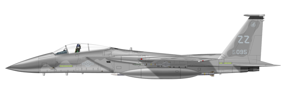 Силуэт Douglas F-15С