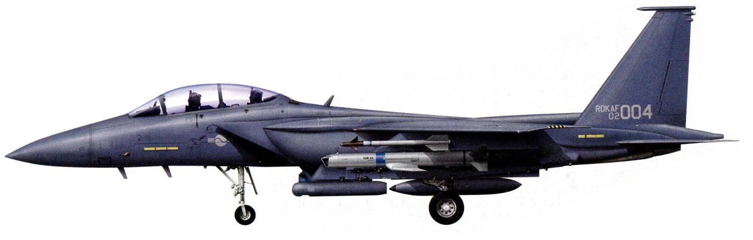 Силуэт Douglas F-15K