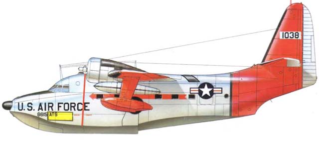 Силуэт Grumman HU-16B/ASW