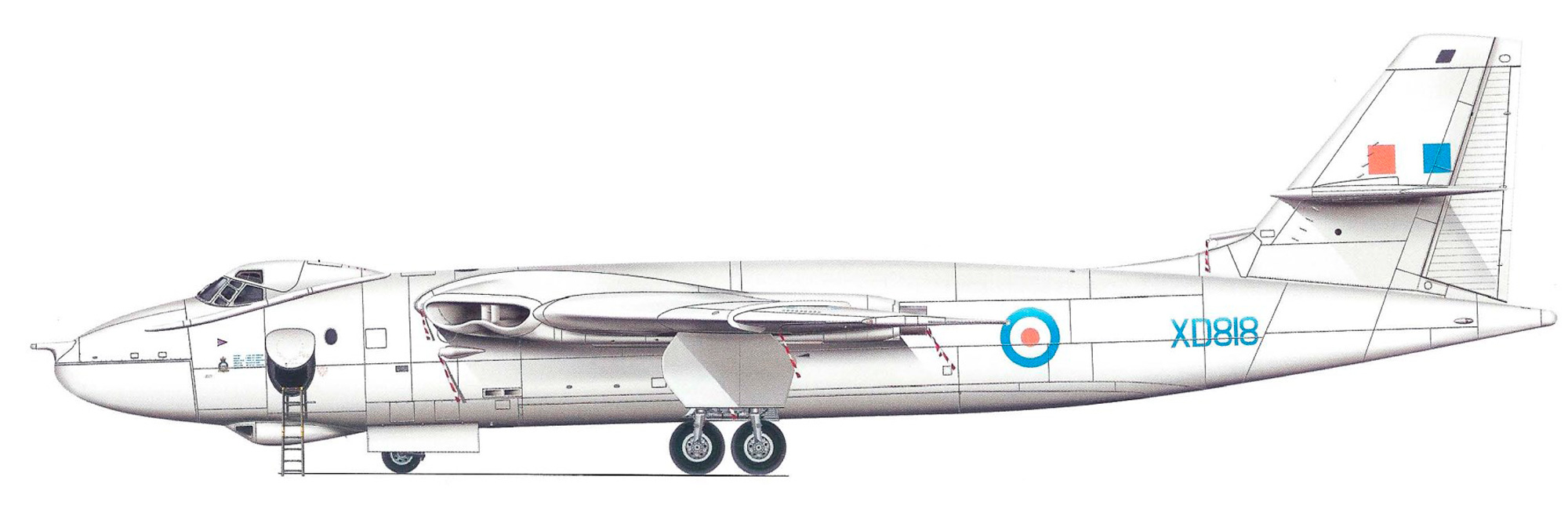Силуэт Vickers Valiant B(K).Mk1