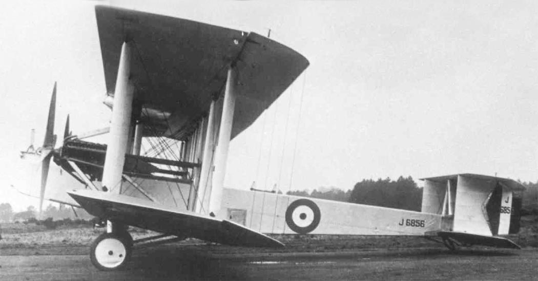 Прототип Vickers Virginia