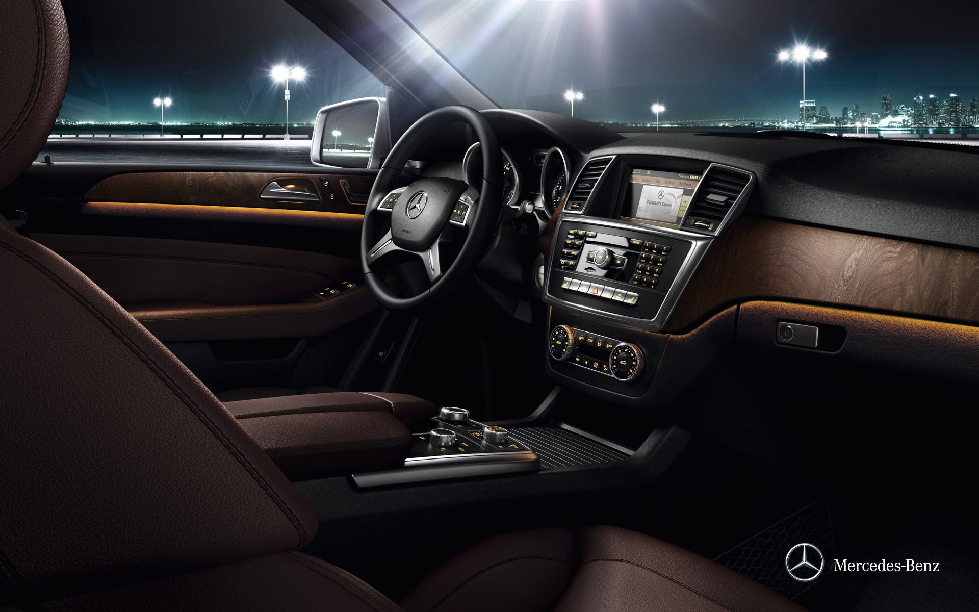 Салон Mercedes-Benz w166