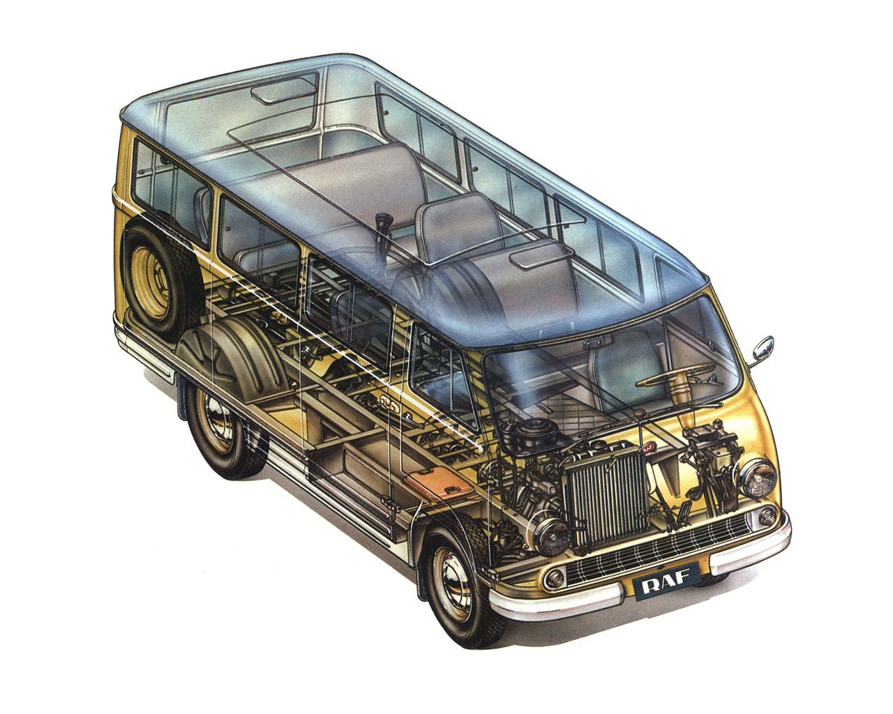 Компоновка РАФ-977ДМ