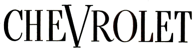Логотип Chevrolet 1943-1945 г.г.