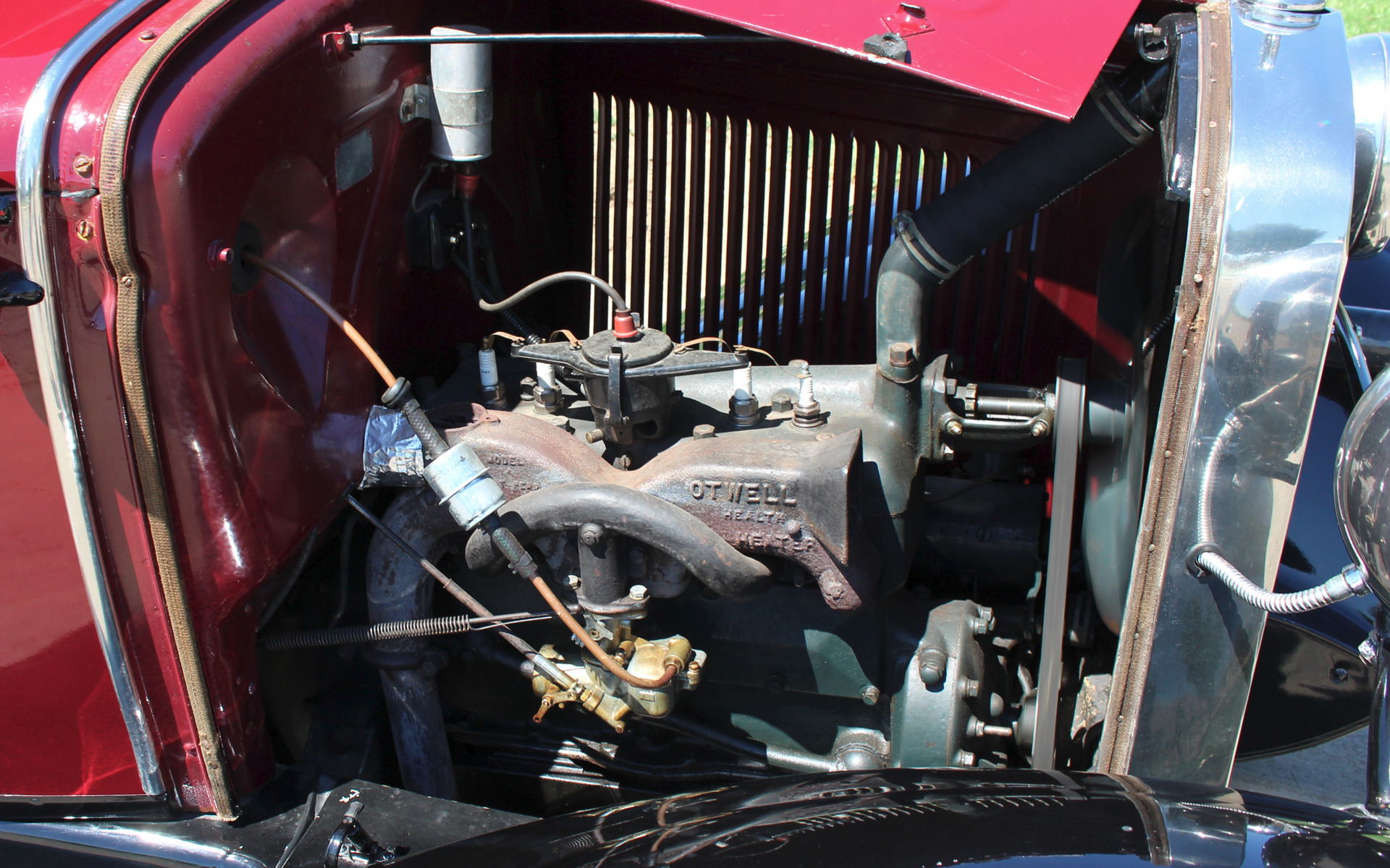 Двигатель Ford Model A Fordor (1927 г)