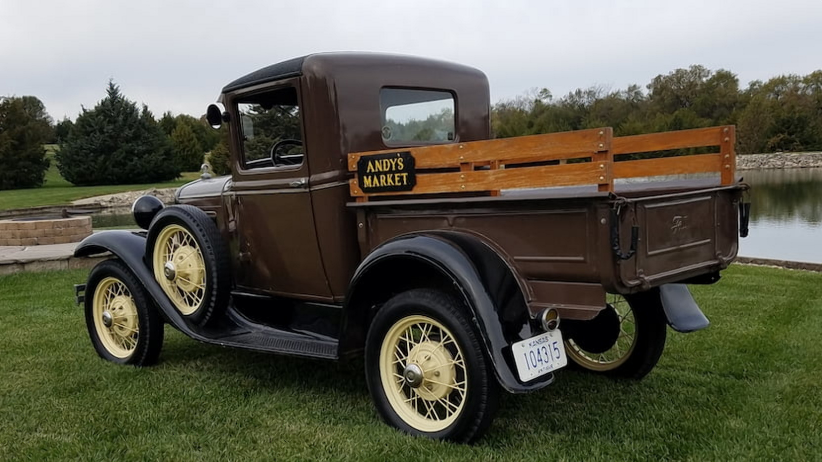 Ford Model A Open Cab Pickup (1927 г)