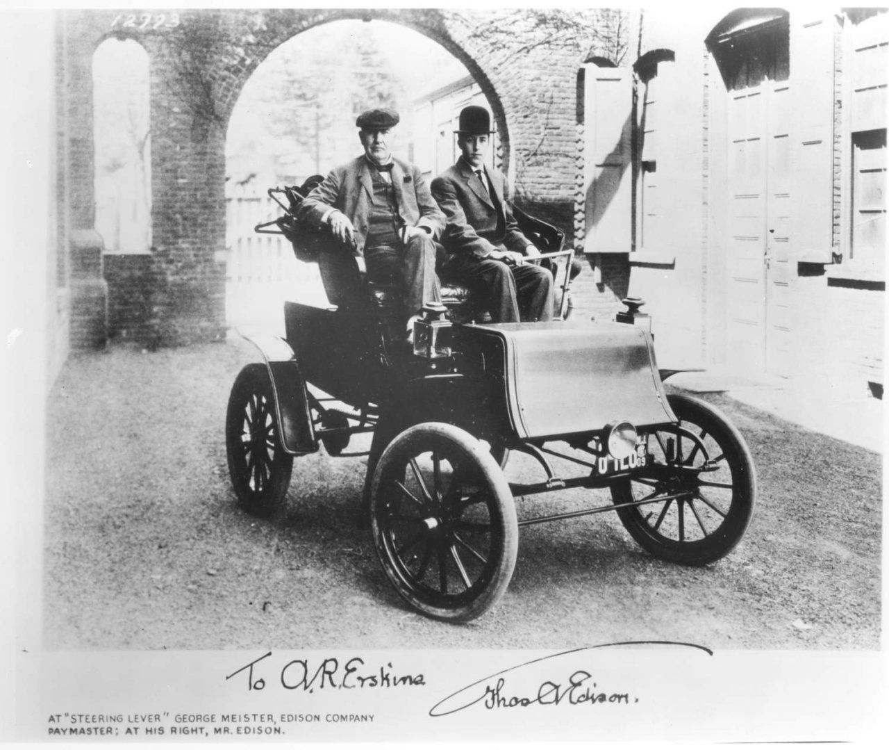 Studebaker Electric Томаса Эдисона 1902 г.