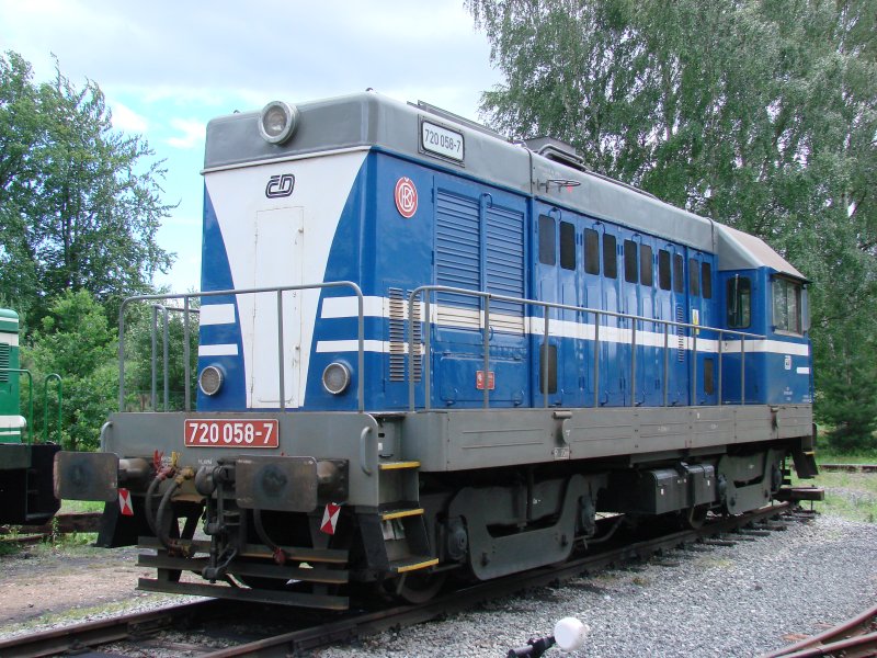 Тепловоз ČD 720