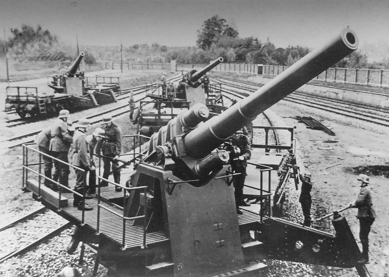 Железнодорожное орудие 15-cm-Kanone (E)