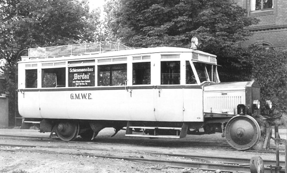 Рельсовый автобус GMWE T1