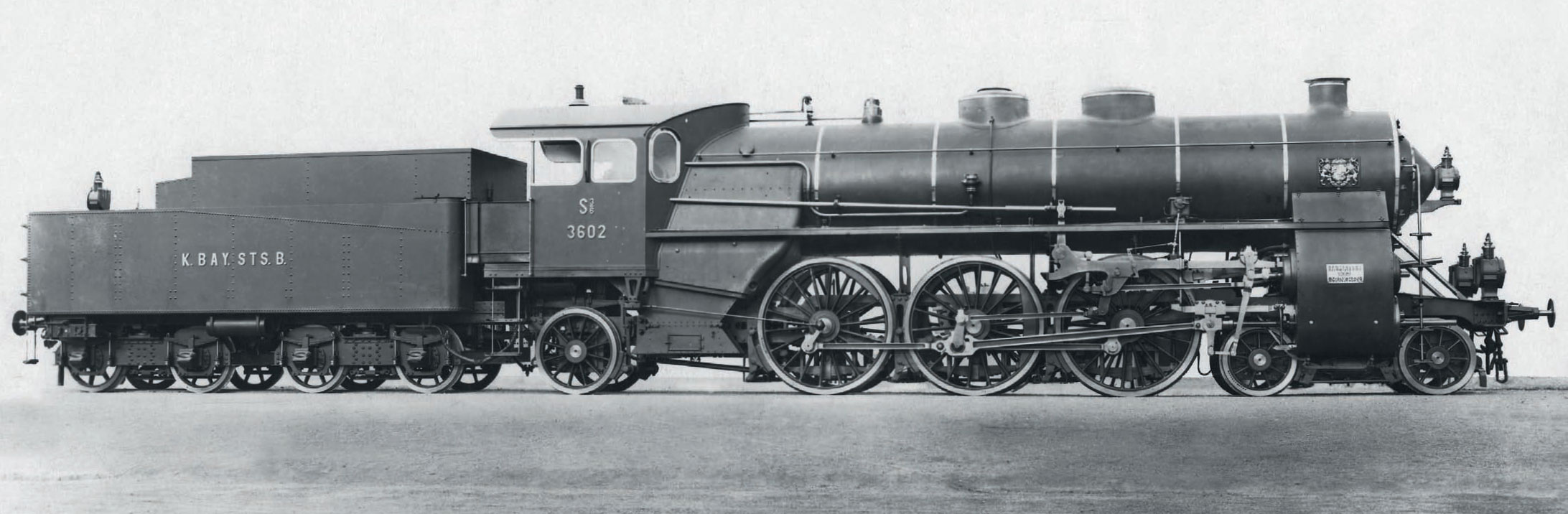 Паровоз Br 18 Bayerische S 3/6