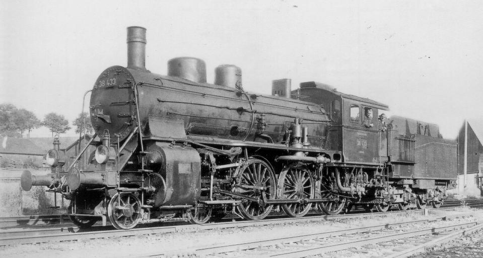 Паровоз Br 38.4