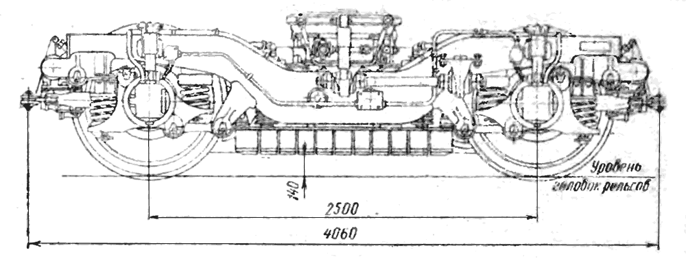 Моторная тележка электропоезда ЭР-200