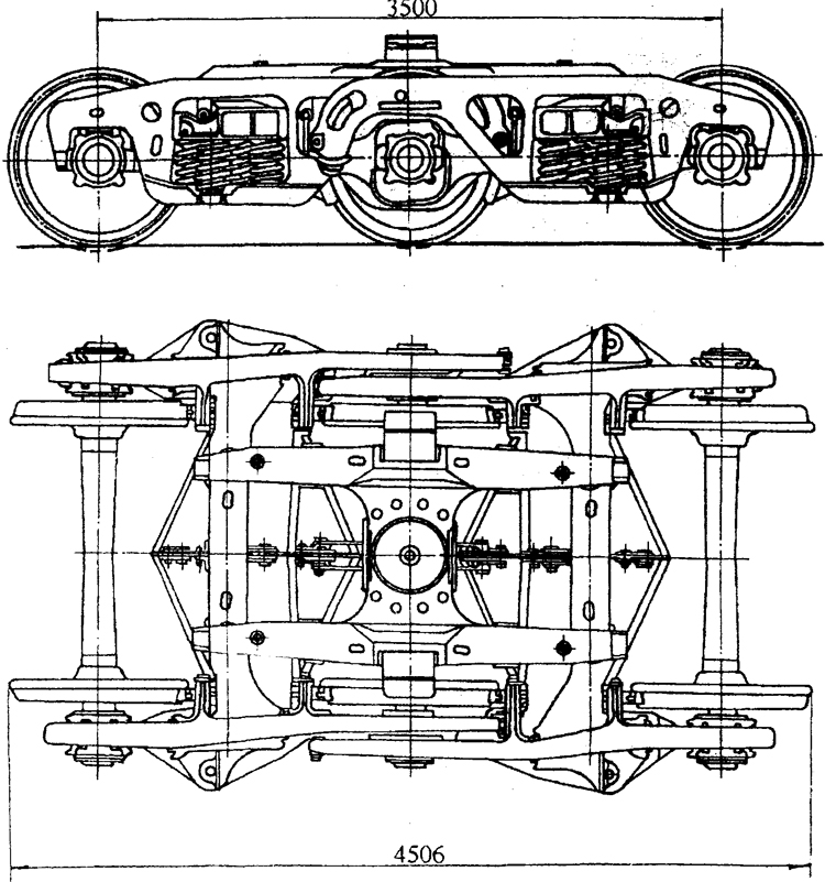 Чертеж тележки 18-102