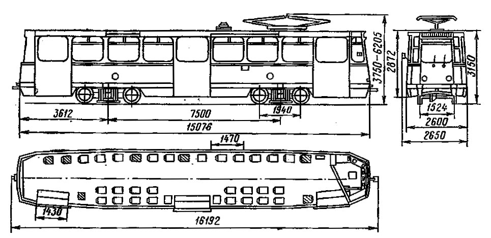 Чертеж КТМ-5М3