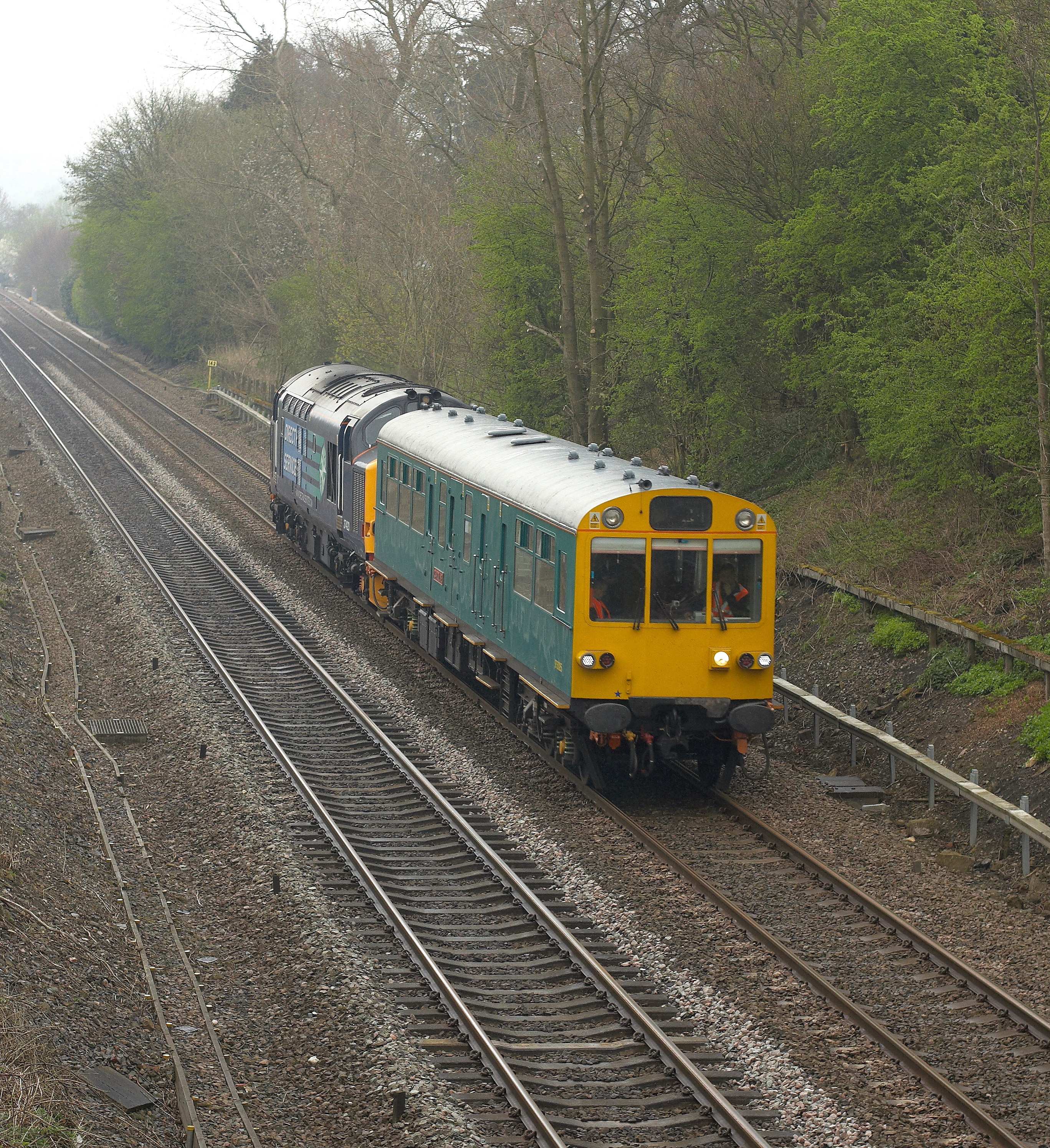 Вагон-салон 975025 Caroline сделанный на базе дизель-поезда BR Class 203
