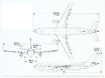 Чертеж Airbus A300-600