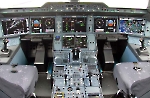 Кабина пилотов Airbus A350-941