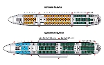 Схема размещения пассажиров Airbus A380