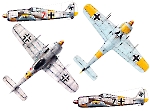 Силуэт Focke-Wulf Fw 190 А-6