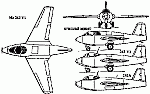 Чертеж Messerschmitt Me.263