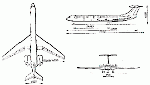 Чертеж Ил-62