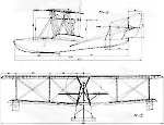 Чертеж летающей лодки М-15