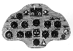 Приборная панель И-16 тип 10