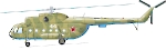 Силуэт Ми-8Т