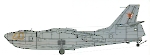 Силуэт самолета Бе-10