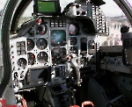 Кабина пилота М-55 Геофизика