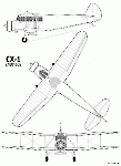 Чертеж самолета СХ-1
