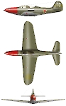 Силуэт Bell P-39Q