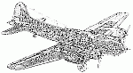 Компоновочная схема Boeing B-17F