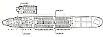 Расположение мест Boeing 747-200-Combi