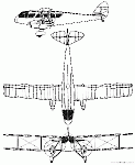 Чертеж Havilland DH.84