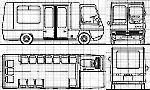 Чертеж Steyr SC6 Citybus F65
