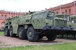 Ракетная пусковая установка 9К72 «Эльбрус» (9П117) на шасси МАЗ-543П