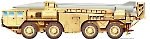 Силуэт МАЗ-543 Р-17 (SS-1c Scud B, экспортное обозначение R-300)